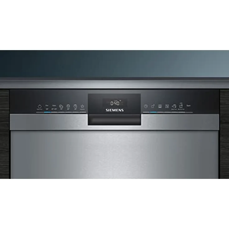 Siemens SN43ES14VE Geschirrspüler iQ300, unterbaufähige Spülmaschine mit Besteckschublade, 60 cm, Home Connect, Remote Monitoring, TabCounter, Edelstahl – Bild 2