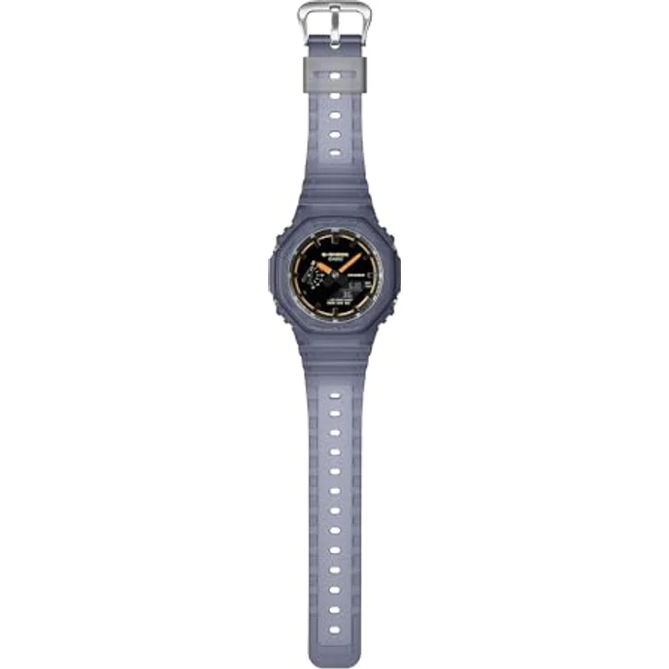 Casio G-Shock, Unisex Analog Digital Quarz Armbanduhr mit Stoppuhr, Alarm und 20 bar Wasserdichtigkeit, Blau/Schwarz – Bild 4