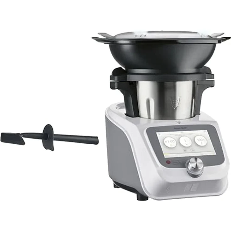 SILVERCREST Monsieur Cuisine connect trend »SKMC 1200 F6« 800W, 7 Zoll Farbdisplay, Weiß – Bild 3