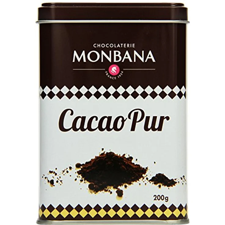 Chocolaterie Monbana Pure Cocoa 100% Kakao, 200g – Bild 1