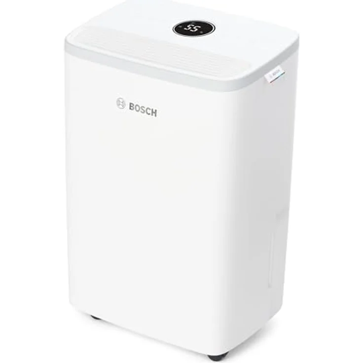 Bosch Dry 2000 - Luftentfeuchter für Zuhause, leise & effizient, 12 Liter pro Tag, weiß – Bild 1