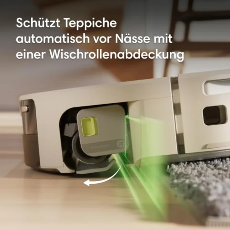 iRobot Roomba Max 775 Combo Roboter, Beutellos, AutoWash Dock, 30.000 Pascal Saugkraft, Gyroskop, Weiß – Bild 7