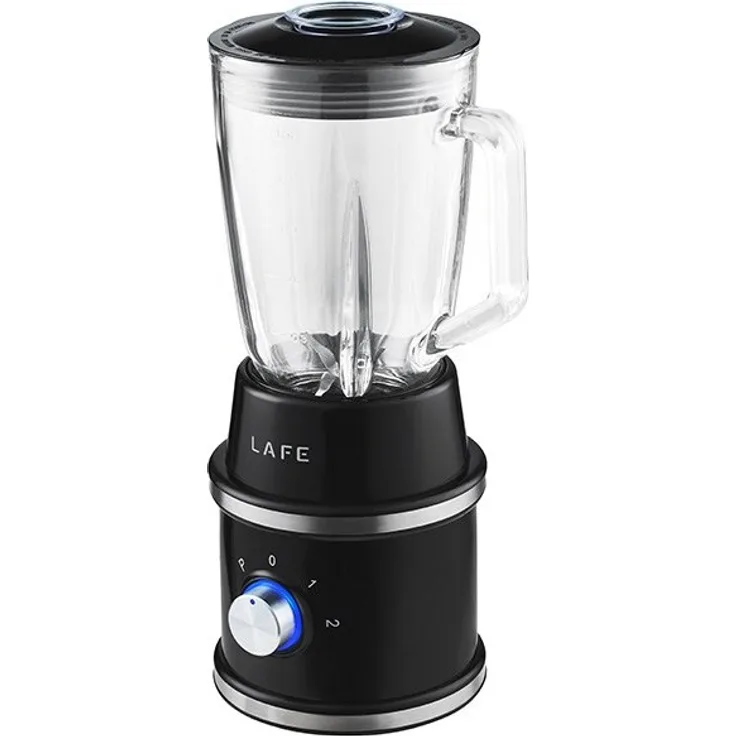 LAFE Tischmixer TITANIUMPOWER, 1300 W, 1,5 L, Glasbehälter, Pulsfunktion, schwarz