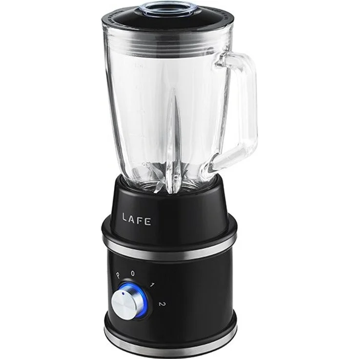 LAFE Tischmixer TITANIUMPOWER, 1300 W, 1,5 L, Glasbehälter, Pulsfunktion, schwarz