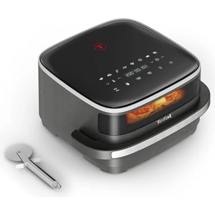 Tefal Heißluftfritteuse FW402HE0 Easy Fry XL Surface, 2200 Watt Leistung, LCD-Display, Cool Touch Handgriff, weiß – Bild 2