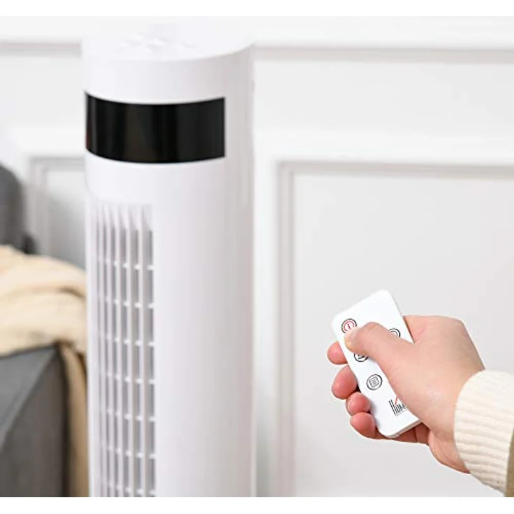 HOMCOM Standventilator Turmventilator mit Fernsteuerung – Bild 9