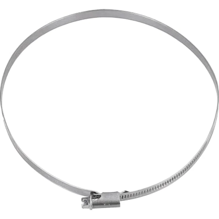 Europart Schlauchschelle für 150mmØ Abluftschlauch, 140-160mmØ W2, Chromstahl, 1 Stück – Bild 1