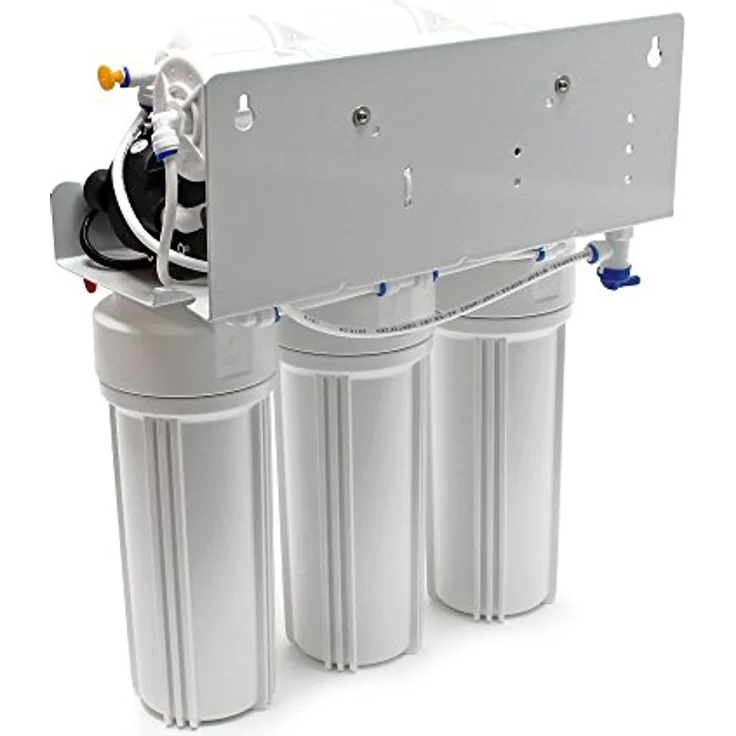 Naturewater 5 Stufen Umkehrosmose RO 180 L-Tag mit Druckerhöhungspumpe und Druckanzeige – Bild 4