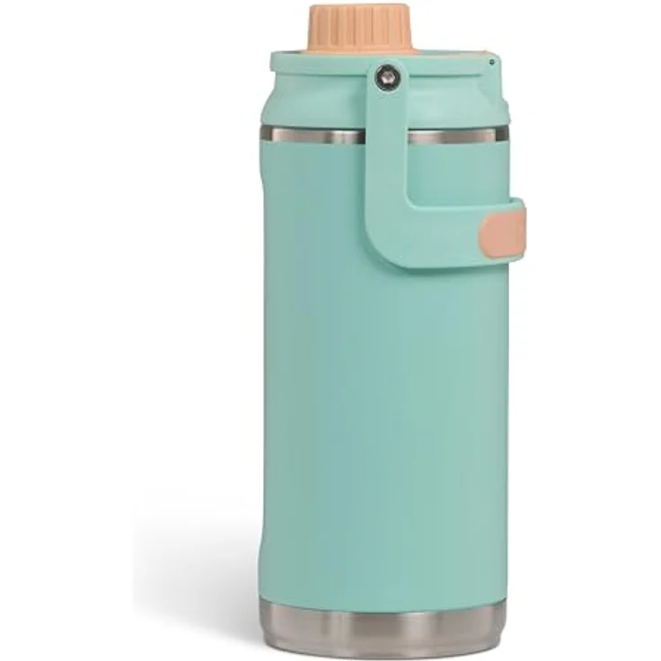 IGLOO Chug 36 Thermoflasche, isolierte Edelstahl-Flasche, 1 Liter, grün, hält bis zu 48 Stunden kalt – Bild 2