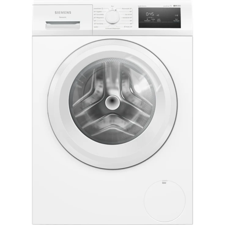 Siemens Waschmaschine MWS A, 8 kg, 1400 U/min, iQdrive Motor, weiß