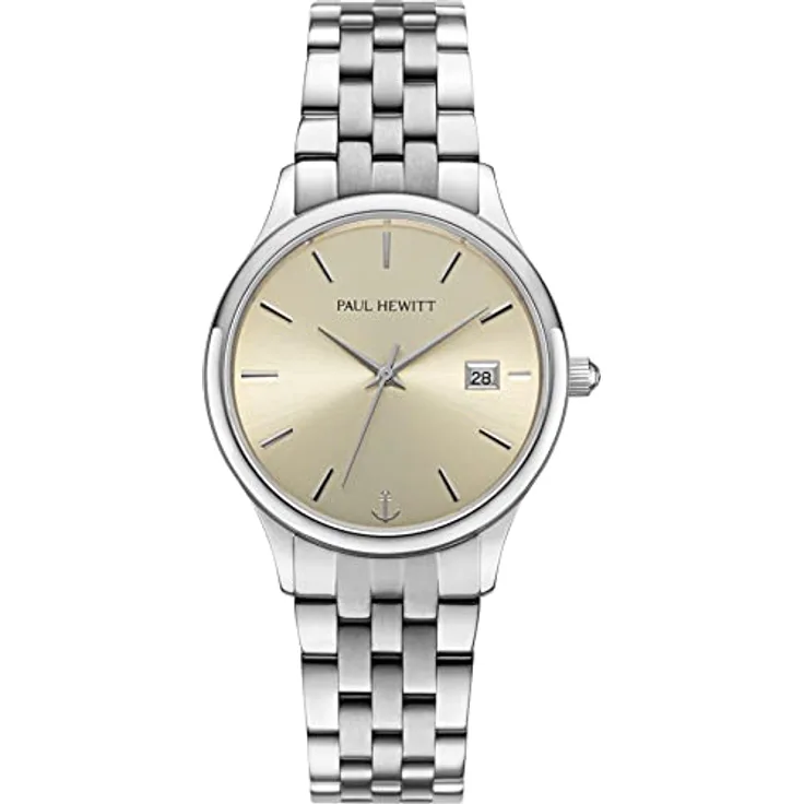 PAUL HEWITT Damen-Uhren Analog Quarz One Size Champagner 32020994