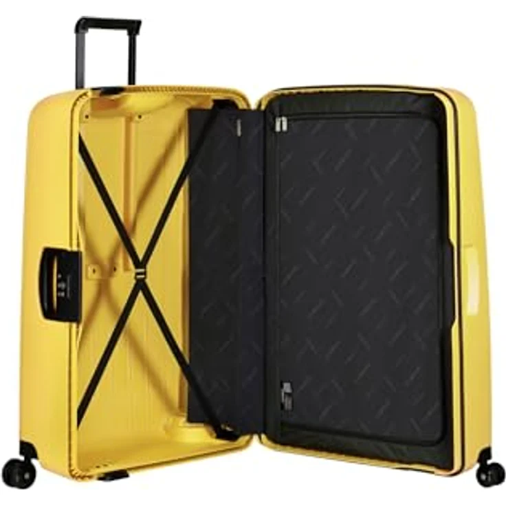 Samsonite S'Cure - Renewed Spinner XL, Koffer, 81 cm, 138 L, Gelb, mit 3-Punkt-Verschlusssystem und hohen Packmöglichkeiten – Bild 5