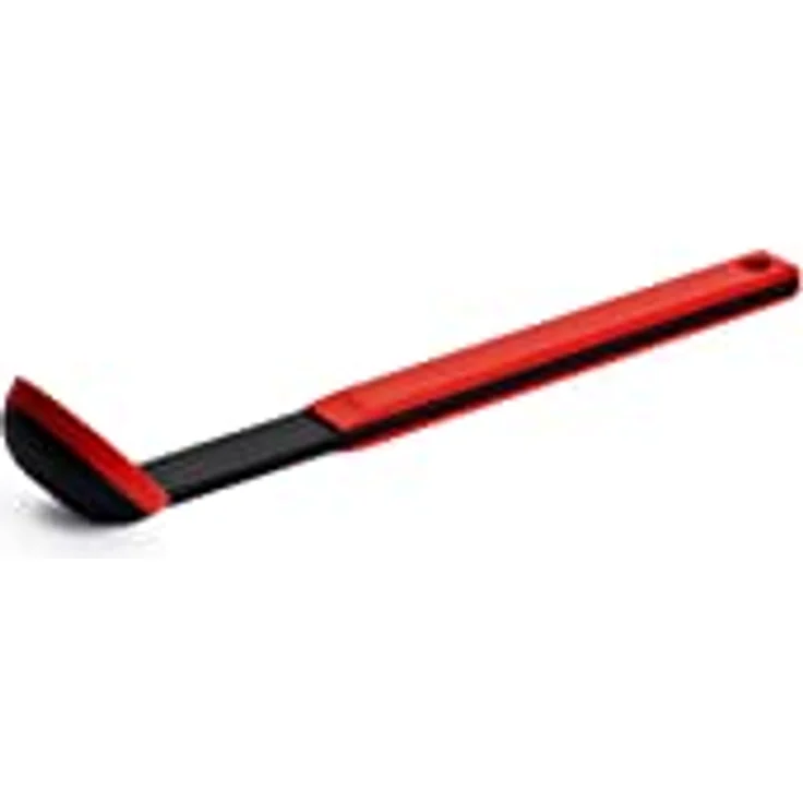 Norbert Woll Cook it Saucenlöffel aus Silikon und GFK in der Farbe Rot-Schwarz, Maße: 29,5cm x 6,5cm, KU014 – Bild 2