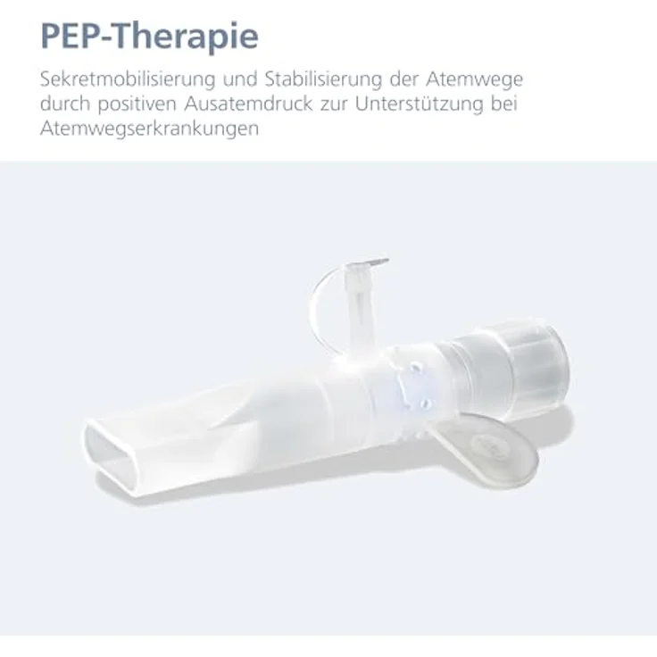 PARI PEP S System zur Physio- und Inhalationstherapie mit Vernebler Inhaliergerät – Lungentrainer – Schleimlöser Bronchien – Sekretmobilisierung und Stabilisierung – Inhalator Zubehör - Preisvergleich – Bild 4