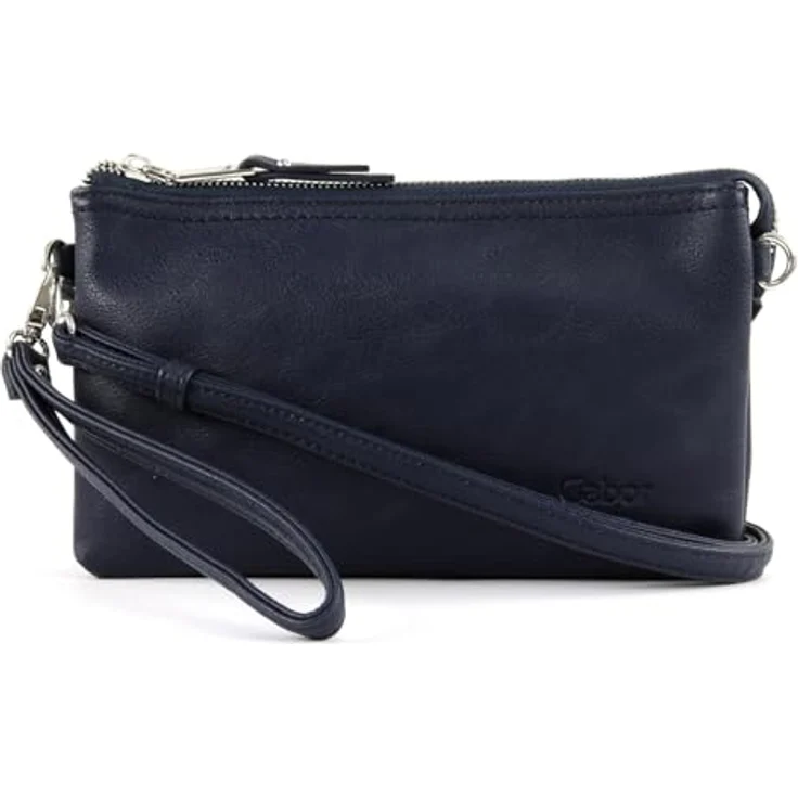 Gabor Emmy Umhängetasche 21 cm, blau, 100% Polyurethan – Bild 1
