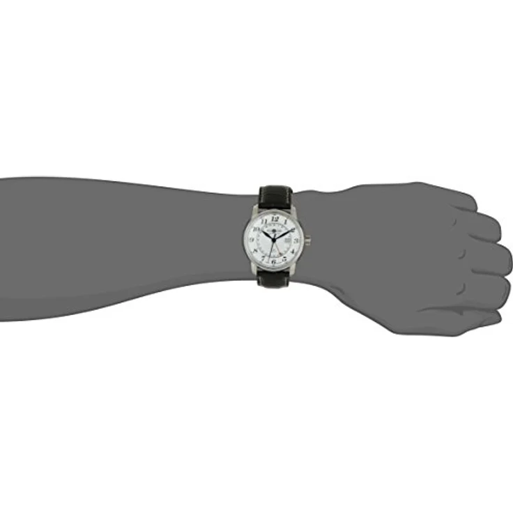 Zeppelin Herren Analog Quarz Uhr mit Leder Armband 76421 – Bild 5