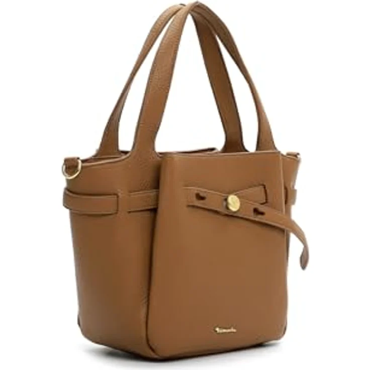 Tamaris Shopper TAS Kathi, Damenhandtasche aus hochwertigem Kunstleder mit Reißverschluss, schwarz – Bild 3