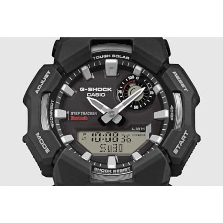 Casio G-Shock GA-B010-1AER, Herren-Armbanduhr mit analog-digitaler Anzeige, Bluetooth-Konnektivität, Kunstharzgehäuse und Kautschukarmband, schwarz – Bild 3