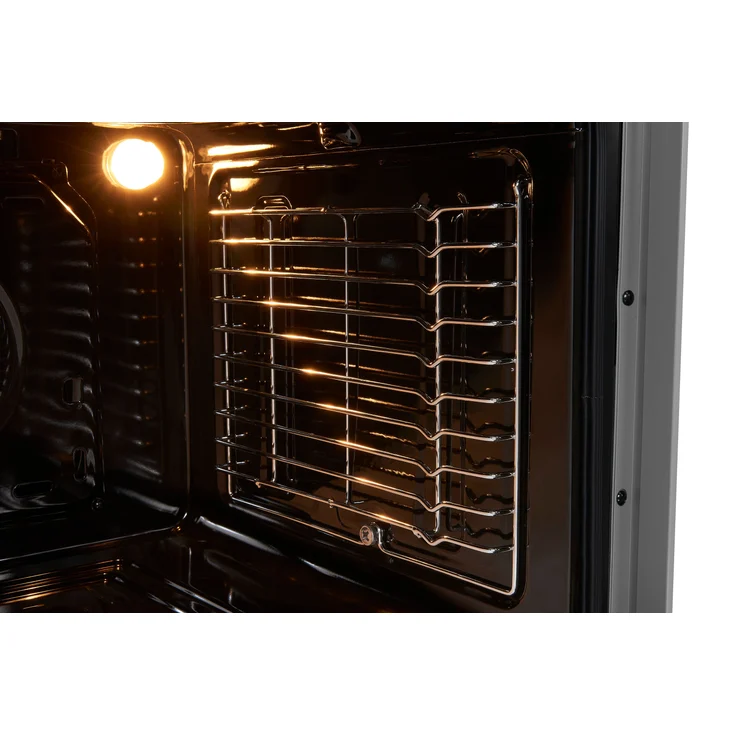 Exquisit EHI 60-3I, Herd, A, Standgerät, Betriebsart Ofen elektrisch, Anzahl Kochstellen 4, Volumen 65 l, Breite 64,5 cm, edelstahl – Bild 7