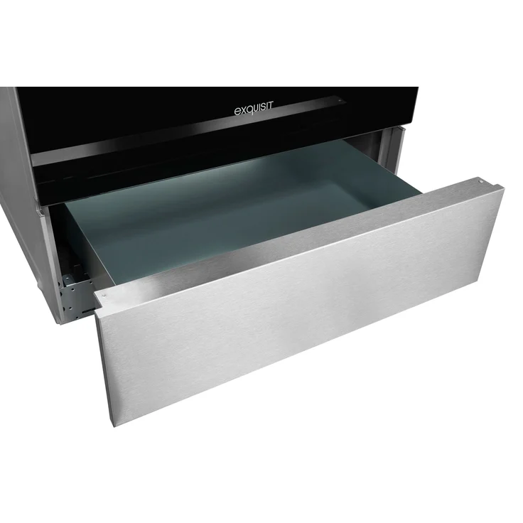 Exquisit EHI 60-3I, Herd, A, Standgerät, Betriebsart Ofen elektrisch, Anzahl Kochstellen 4, Volumen 65 l, Breite 64,5 cm, edelstahl – Bild 6