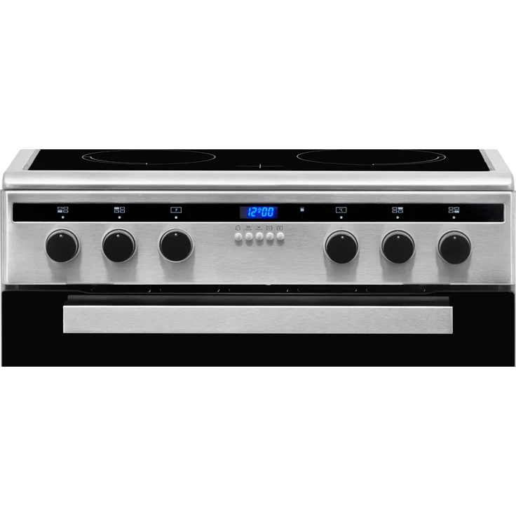 Exquisit EHI 60-3I, Herd, A, Standgerät, Betriebsart Ofen elektrisch, Anzahl Kochstellen 4, Volumen 65 l, Breite 64,5 cm, edelstahl – Bild 5