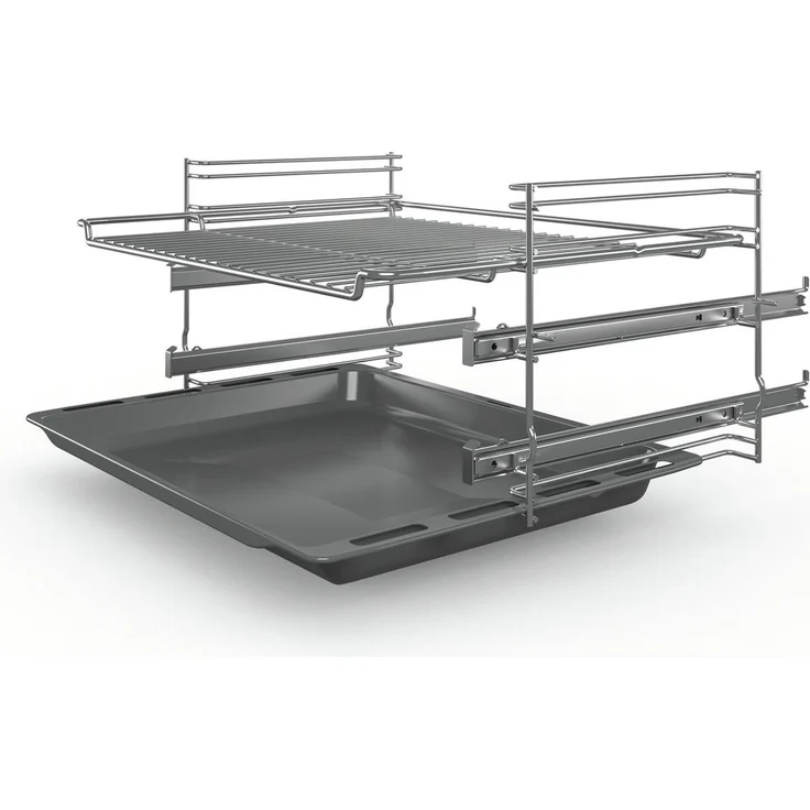 Bosch 60cm weiß A, Herd, A, Standgerät, Betriebsart Ofen elektrisch, Anzahl Kochfelder 4, Volumen 66 l – Bild 4