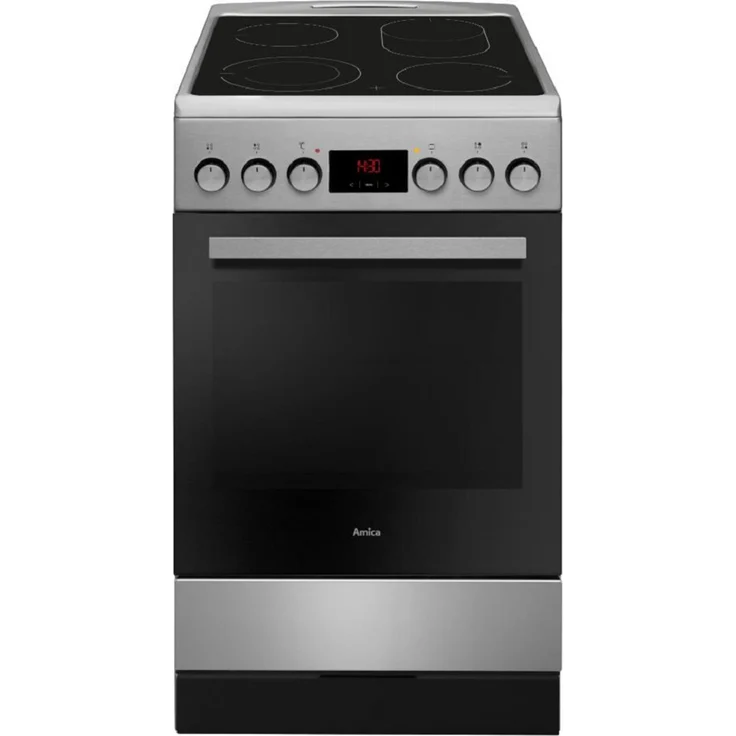 Amica SHC 903 001 E, Standherd, A, Betriebsart Ofen elektrisch, Betriebsart Kochfeld elektrisch, Volumen 65 l, Breite 50 cm – Bild 1