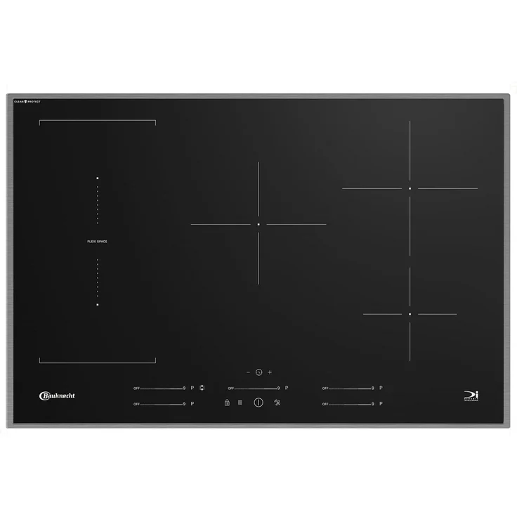 Bauknecht BS 5180C CP AL, autarkes Induktionskochfeld mit 24-Monate Basisgarantie und 10 Jahre Ersatzteilgarantie, Aluminium