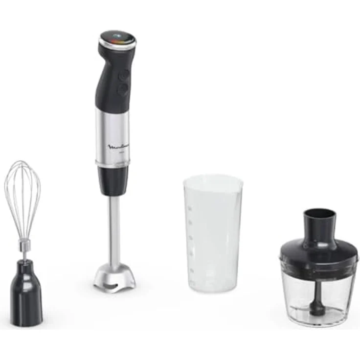 Moulinex Quickchef + Stabmixer 3 in 1 Schwarz DD673810, Stabmixer mit leistungsstarkem Motor – Bild 3
