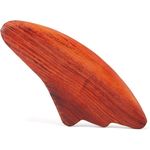 bodhi Massagegerät Massagehilfe aus Hartholz Gua Sha, 11 cm - Chinesische Heilmassage für Rücken-, Schulter- und Nackenschmerzen