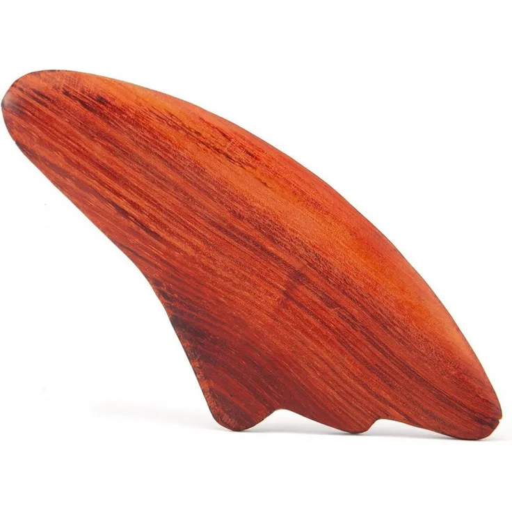 bodhi Massagegerät Massagehilfe aus Hartholz Gua Sha, 11 cm - Chinesische Heilmassage für Rücken-, Schulter- und Nackenschmerzen