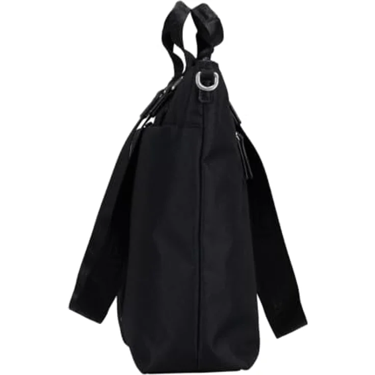 Jost Bergen Shopper Tasche, 47 cm schwarz aus 100% Polyester, vielseitig und strapazierfähig – Bild 4