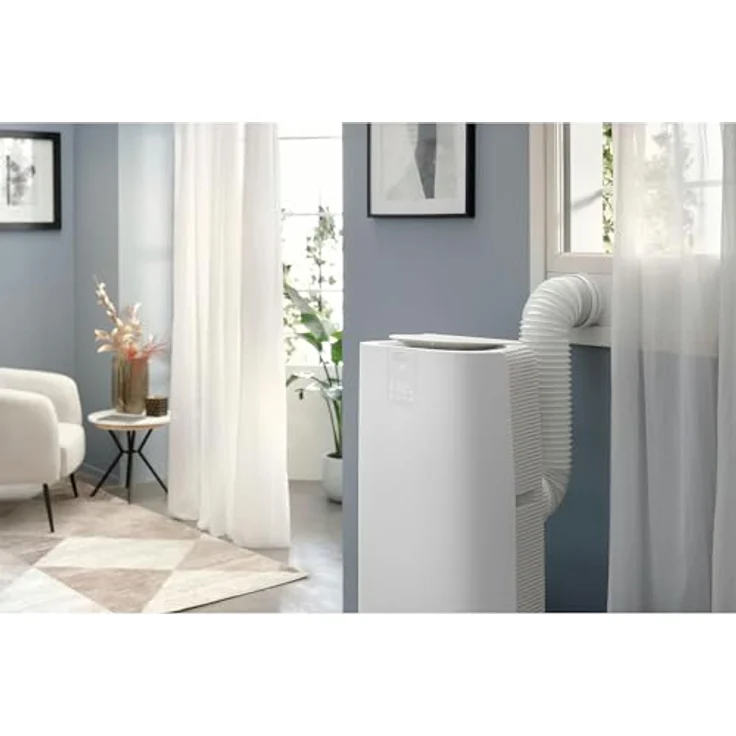 De'Longhi PACAP98GENTLEJET, mobiles Klimagerät mit GentleJet-Technologie, weiß – Bild 5