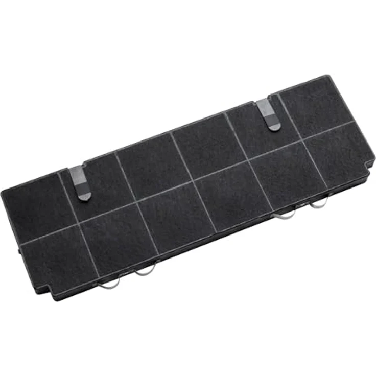 AllSpares Aktivkohlefilter für AEG MCFB71, 902980281, 9029802817, MCFB82ST | Hohe Filterqualität, 424 x 142 x 18 mm – Bild 1