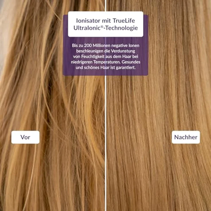 TrueLife HairDryer D6 Haartrockner 1 St. mit Ionen-Funktion und Kaltluft-Funktion, ergonomische Form, für alle Haartypen, kabelgebunden – Bild 6