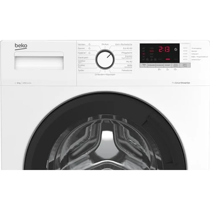 Beko WLM81434NPSA Waschmaschine, 8 kg, SteamCure, AddXtra-Nachlegefunktion, 1400 U/min, Hygiene+, allergikergeeignet, Weiß – Bild 5