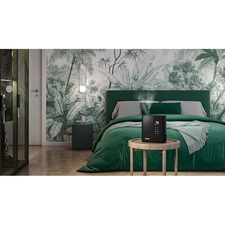 Olimpia Splendid 99239 Limpia Hero WiFi - Multifunktionaler Luftbefeuchter und Duftzerstäuber, Ionisierende Plasmafunktion, Heißnebelfunktion, Baby-Modus, für 27 m² große Räume – Bild 5