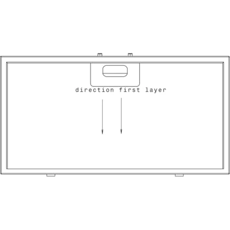 AEG Filter 140218741019, Fettfilter für Dunstabzugshaube, Maße 202 x 392 mm – Bild 3
