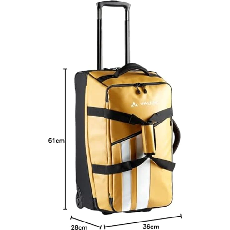 Vaude Rotuma II Koffer, Leichtgängige Räder, Beige (65 l, L) – Bild 3