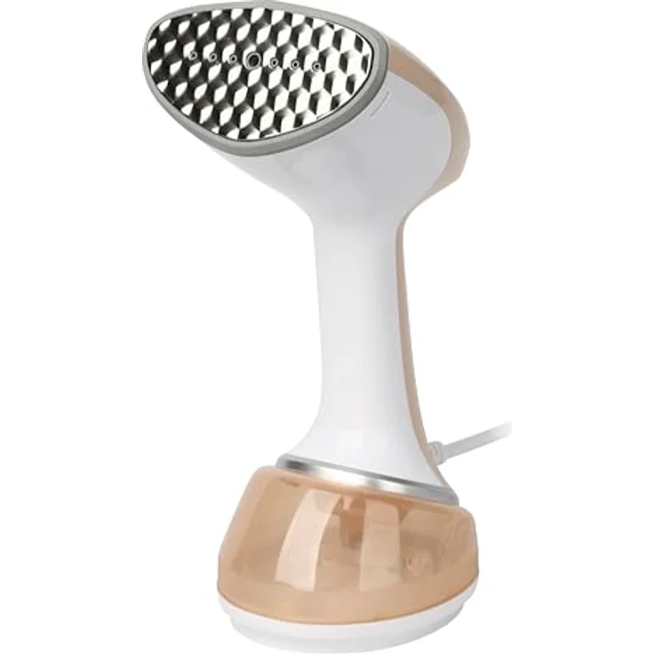 Emerio Dampfglätter SB-130292 mit abnehmbarem Wassertank und Stoffbürste, Dampfbügeleisen in Weiß – Bild 6