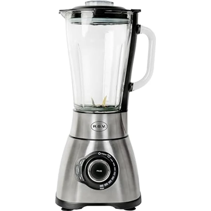 RGV 111202 Tischplatten-Mixer, 1,75 l, 1800 W, Schwarz, Edelstahl, mit Titan-Messern und 28.000 U/min – Bild 2
