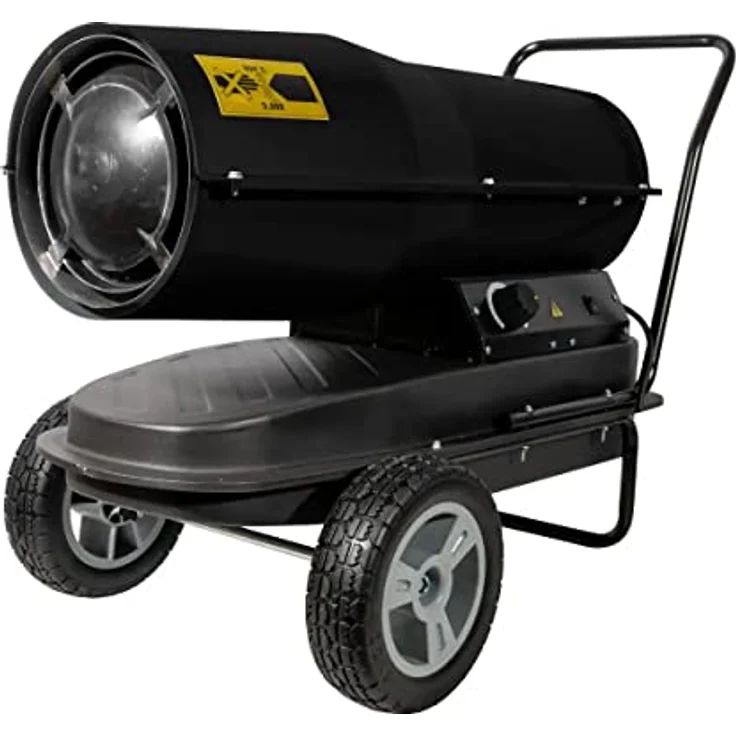 Güde Ölheizgebläse GD 30 TI, Heizgerät mit 25800 kcal/h, 30 kW, blau – Bild 3