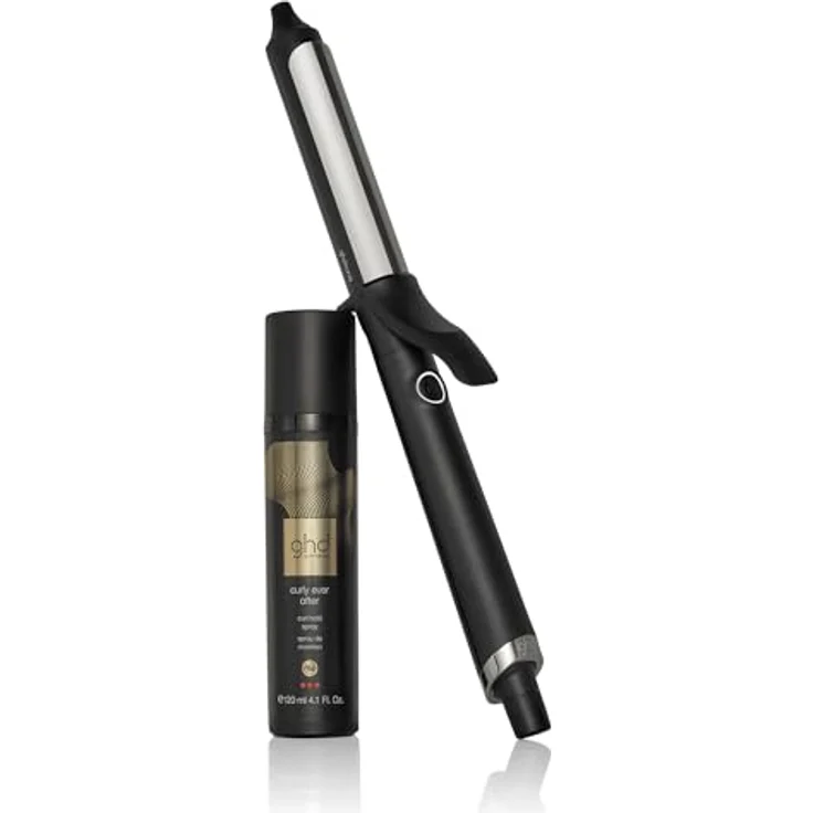 ghd curve classic curl tong, professioneller Lockenstab mit Klammer, 26 mm Durchmesser, Ultrazone-Technologie, schwarz-silber – Bild 5