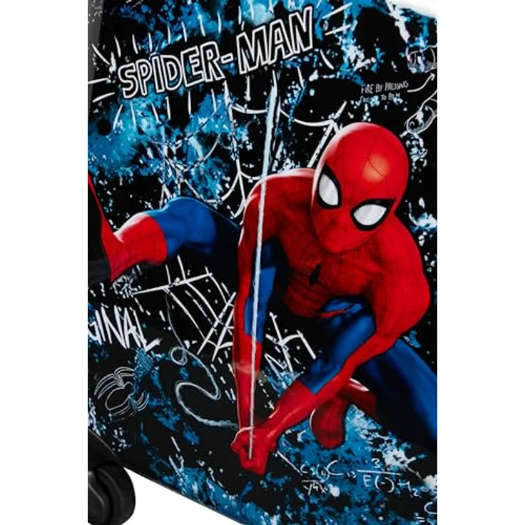 Samsonite Kinderkoffer DAYDREAM MARVEL, Spiderman Mystery, 4 Rollen, Kinder-Reisegepäck Trolley für Übernachtungen und magische Ferien – Bild 9