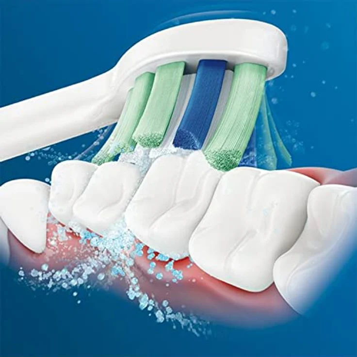 Philips Sonicare HX90024/10 Aufsteckbürste Optimal Plaque Defense, 7x Plaque-Entfernung, 4er-Pack – Bild 6