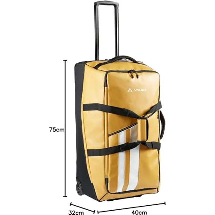 Vaude Rotuma 90 Gelber Koffer (90 l, L) – Bild 4