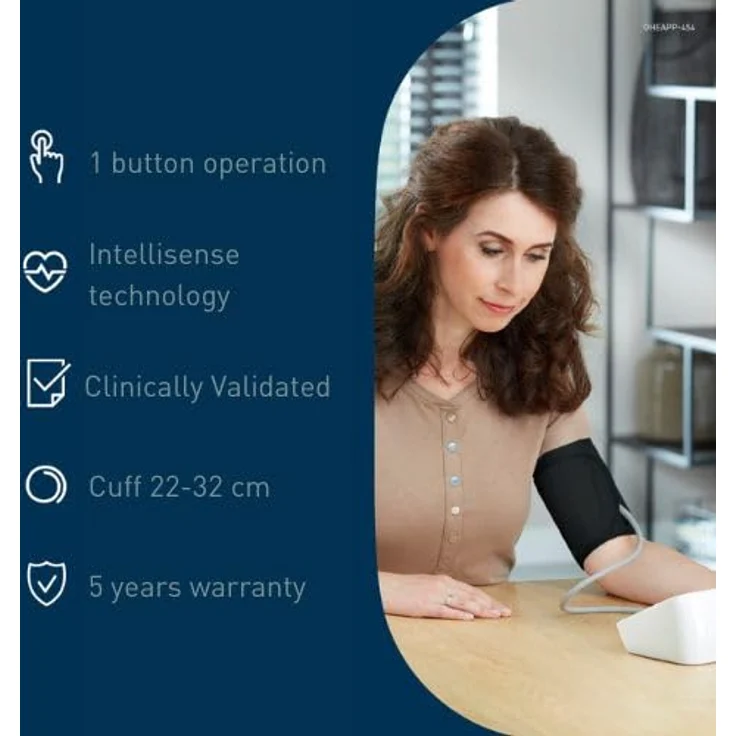 Omron Basic M2 Blutdruckmessgerät für Oberarm – Bild 4