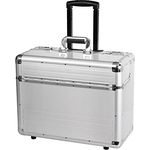 Alumaxx Omega Pilotenkoffer, Aluminium, Silber, Laptopfach, 30 l, S