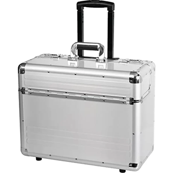 Alumaxx Omega Pilotenkoffer, Aluminium, Silber, Laptopfach, 30 l, S – Bild 1