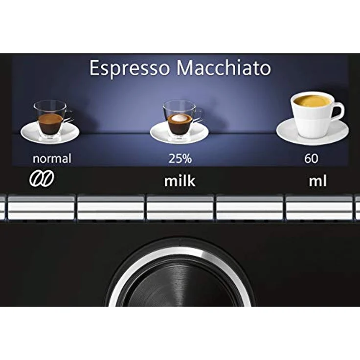Siemens TI923309RW s300 EQ.9 Kaffeevollautomat, Touchscreen, iAroma System, 1500 Watt, schwarz, mit Milchsystem und integriertem Mahlwerk – Bild 3